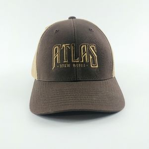Atlas Brew Works Company US Beer Mesh Trucker Hat